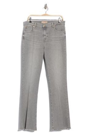 7 For All Mankind Tailorless Fray Hem Bootcut Jeans in Dust at Nordstrom Rack, Size 26