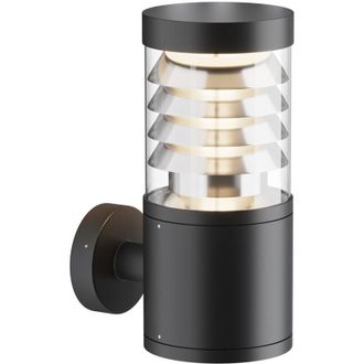 Maytoni Maytoni Spir Aplique De Pared Moderno Para Exterior, Grafito, 3000 K, 350 Lm, Ip54