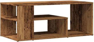 vidaXL Mesa De Centro De Madera Contrachapada Envejecida 100x50x40 Cm Vidaxl