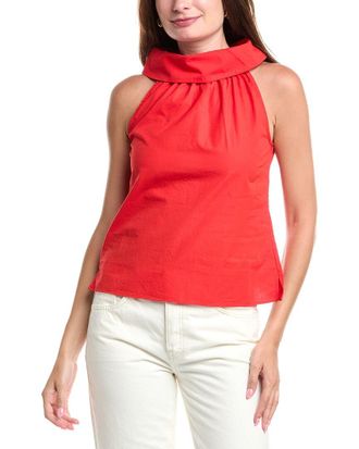 Sail to Sable Cowl Neck Top