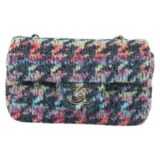 Chanel Pre-owned Canvas Schoudertas - Dames - Pre-owned - Veelkleurig - Maat: ONE Size