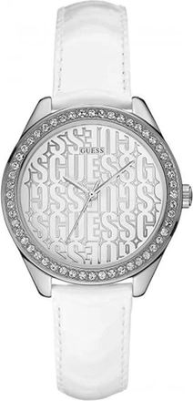 Guess Trance Quartz Silver Dial Ladies Watch W0560L1