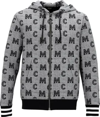 MCM Zip-Hoodie Allover Print