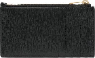 Saint Laurent Cassandre Leather Cardholder