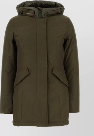 Woolrich hooded cotton down jacket