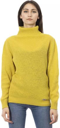Baldinini Yellow Wool Women Womens Sweater