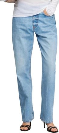 Semicouture Gemma Katoenen Jeans - Dames - Regular Fit Jeans - Blauw - W27 - Katoen - Jeans
