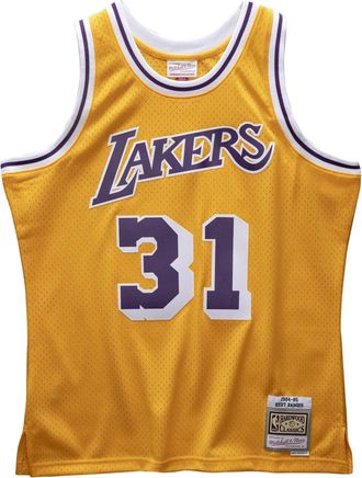 Mitchell & Ness x NBA Los Angeles Lakers 1984-85 Swingman Jerseys Kurt Rambis 31 SMJYCP19214-LALLTGD84KRA