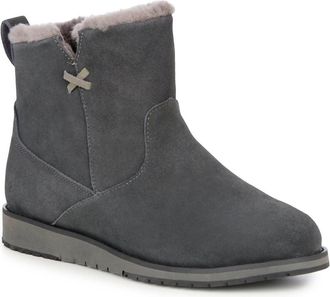 Emu Womens Beach Mini Ankle Boot In Dark Grey