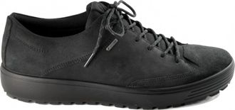 Ecco Mens Soft 7 Tred Gtx Tie Shoe In Black