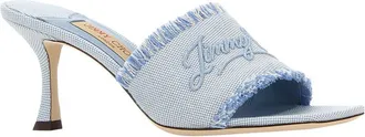 Jimmy Choo London Alexia 70 Denim Sandal