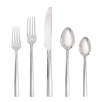 Fortessa Sonia Flatware - Set Of 20 In Silver