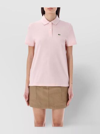 Lacoste cotton short-sleeve polo shirt