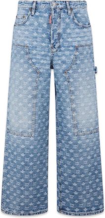 Dsquared2 BAGGY CARPENTER JEANS Size: 50, colour: BLUE