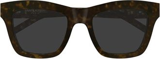 Saint Laurent Sunglasses Sl M156 002 Brown/Dark Gray Women