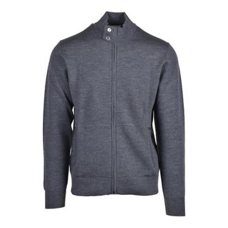Paolo Pecora Heren, Sweatshirts & Hoodies, Grijs, Maat: S Katoen
