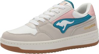 Kangaroos Sneaker KANGAROOS K-Top Jane, Damen, Gr. 38, gr&uuml;n (cream, petrol), Synthetik, Textil, Schuhe Sneaker