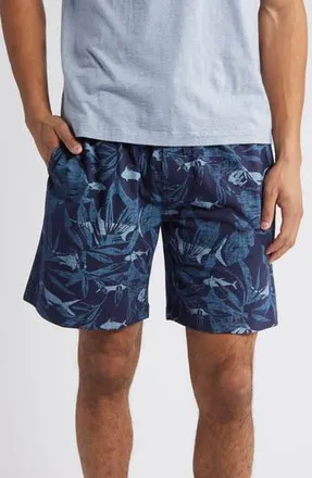 Majestic International Sea Change Lounge Shorts in Navy at Nordstrom Rack, Size X-Large