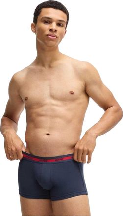 HUGO BOSS Hugo Heren Boxershort (Pakket van 3) (Marine)