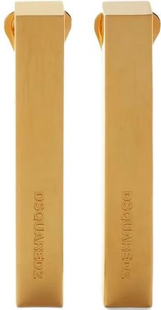 Dsquared2 Orecchini a clip Wanna-D - Oro