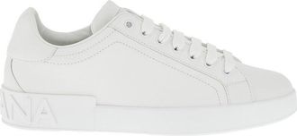 Dolce & Gabbana Portofino leather sneakers Man 39