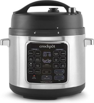 Crock Pot Crock-pot Csc062x Olla Multicocci&oacute;n 5,6 L 1400 W Negro, Acero Inoxidable