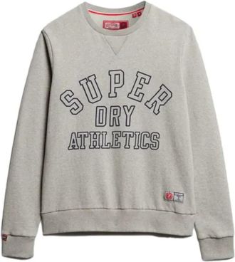 Superdry Hombre, Sudaderas, Gris, Talla: S