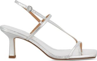 Aeyde Elise Nappa Leather Laminated Silver