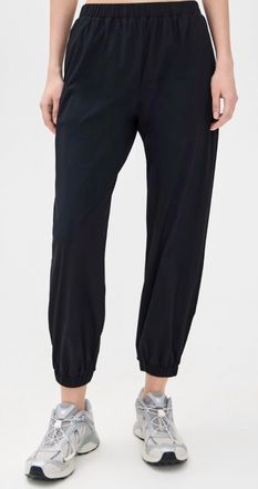 SPLITS59 Megan Woven Nylon Jogger In Black