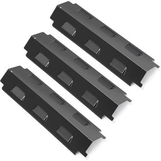 OEM Placas T&eacute;rmicas Universales Esmaltadas De 37 Cm Para Barbacoas Barbecook Siesta Vanilla Brahma Y Otras, 3 Unidades
