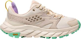 Hoka One One Womens Anacapa Breeze Low Outdoor Shoes In Alabaster/mint Fluorite