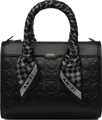 Amiri Handbags, female, Black, Size: ONE SIZE MA Quad Micro Triangle Bag