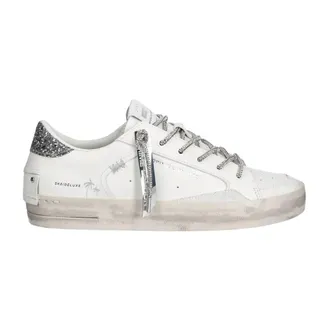 Crime London Dames, Schoenen, Wit, Maat: 42 EU Leer