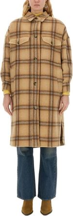 Isabel Marant Dames, Mantels, Beige, Maat: XS Katoen