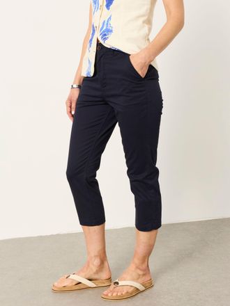 Fat Face FatFace Farnham Navy Crop Chino