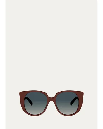 Celine Triomphe Mini 55MM Butterfly Sunglasses