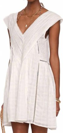 Heartloom January Relaxed Dress In Eggshell