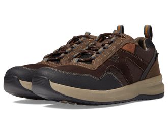 Clarks Mens Collection Sneaker, Dark Brown, 10.5