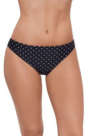 Steve Madden Hipster Bikini Bottoms in Raven Black at Nordstrom, Size X-Small