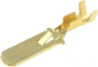 OEM Terminal Faston Macho 6,3mm Sin Aislar Con Reten