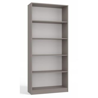 Onyx Florence - Librer&iacute;a Con 5 Estantes - Dimensiones 182x80x30 Cm - Unidad De Almacenamiento De Libros