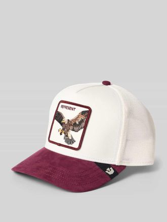 Goorin Brothers Trucker Cap mit Motiv-Patch Modell Suede Eagle in Bordeaux, Gr&ouml;&szlig;e 1