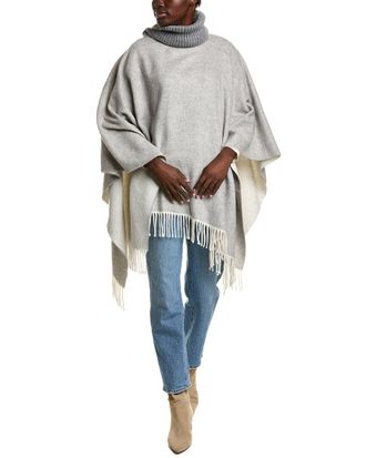 La Fiorentina Turtleneck Poncho