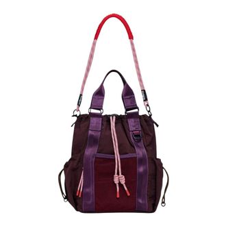 Desigual Tannith Globe Rugzak - Dames - Tassen - Paars - Maat: ONE Size Polyamide