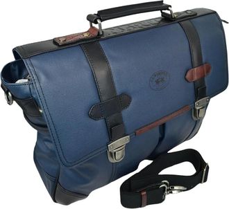 La Martina La Martina, Messenger Bags, male, Blue, Size: ONE SIZE Nobleza Messenger Bag
