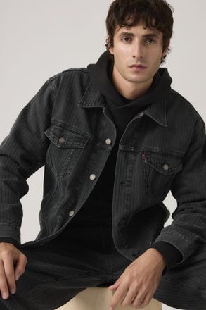 Levi's Relaxed Type III Trucker Jacket - Uomo - XL - Nero / Shadow Night Od