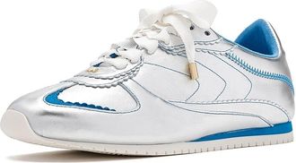 Birdies Speedbird Metal Leather Womens Shoes Silver Metal Leather : 9.5 M