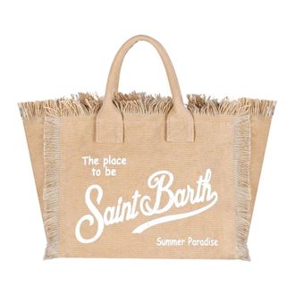 MC2 Saint Barth Tote Bags, female, Beige, Size: ONE SIZE Colette Tote Bag
