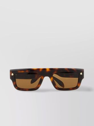 Alexander McQueen acetate square sunglasses