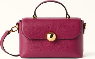 Furla Moonlight Borsa A Mano Rododendro Rosa Pelle Di Vitello Notte Donna